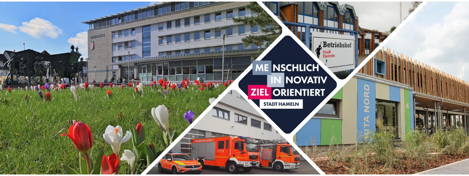 Stadt Hameln, Bewerberportal Startseite